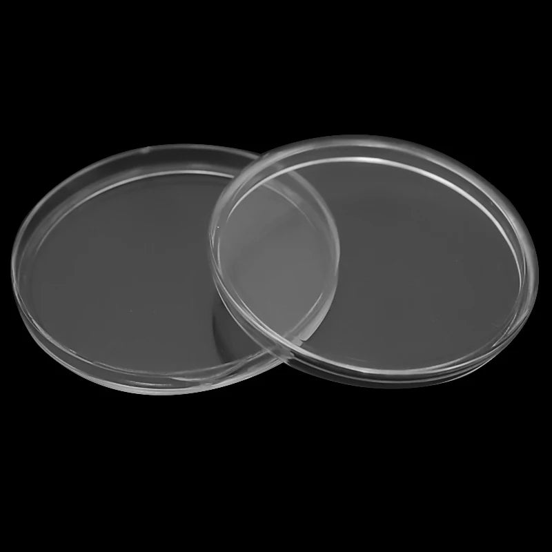 10-Piece Transparent Plastic Coin Holder Storage Capsules for 18-40mm Coins